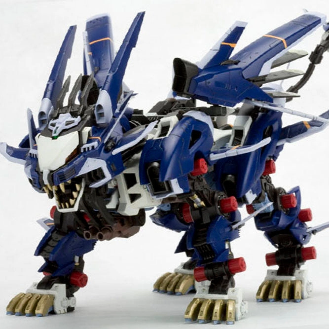 [Backorder] "Zoids" HMM RZ-041 Liger Zero Jager Marking Plus Ver. Garden Ornament Art Toy