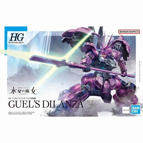 [Backorder] Bandai Hobby HG 1/144 #04 GUEL'S DILANZA 'The Witch from Mercury' (5063341) Gaming Statue