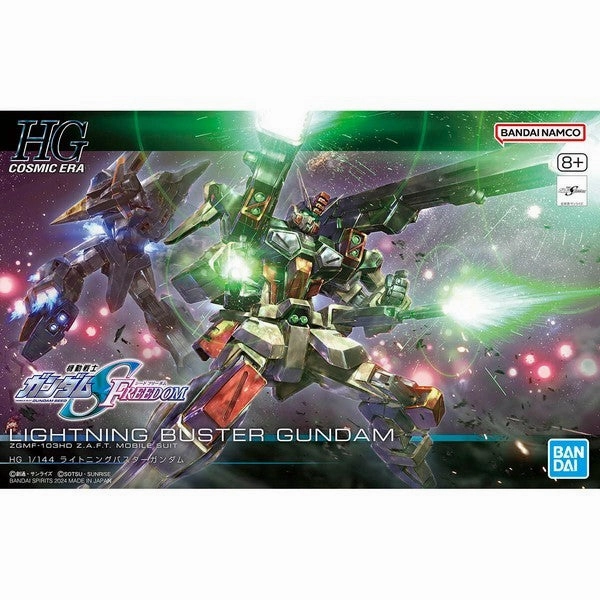 app connected Movie Art [Backorder] Bandai Hobby HGCE 1/144 #253 LIGHTNING BUSTER GUNDAM
