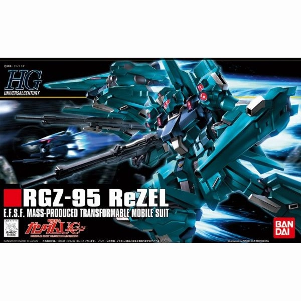 [Backorder] Bandai Hobby HGUC 1/144 #103 ReZel (5064089) Anime Statue