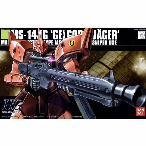 [Backorder] Bandai Hobby HGUC 1/144 #45 MS-14JG Gelgoog Jager (5060955) Fast shipping Collectible Article