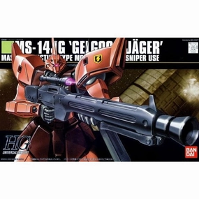 [Backorder] Bandai Hobby HGUC 1/144 #45 MS-14JG Gelgoog Jager (5060955) Fast shipping Collectible Article