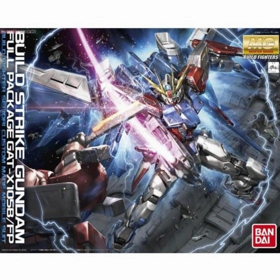 [Backorder] Bandai Hobby MG 1/100 Build Strike Gundam Full Package (5066135) Articulated Model Art Figure