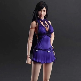 [Backorder] Final Fantasy VII: Remake Play Arts Kai Tifa Lockhart (Dress Ver.) Action Figure Villain Figure Mountain Animal