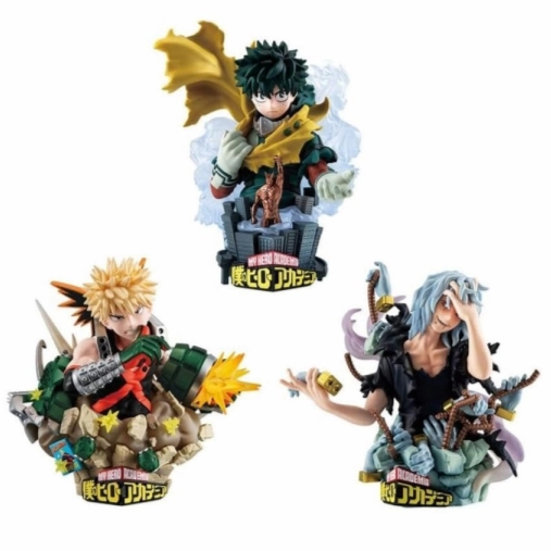 PVC Sculpture Robot Goods [Backorder] Petitrama EX My Hero Academia Type-Decision Set of 3 (Reissue)