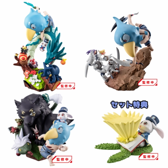 [Backorder] Petitrama EX Shangri-La Frontier VS Monster Diorama Collection (Set of 4) Dedicated Collector Art Goods