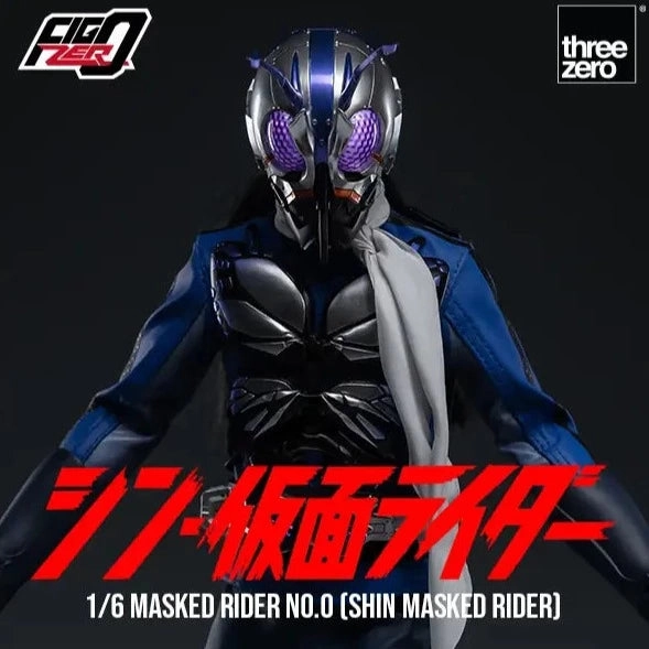 [Backorder] SHIN MASKED RIDER FigZero 1/6 Masked Rider No.0 (SHIN MASKED RIDER) Eco Friendly