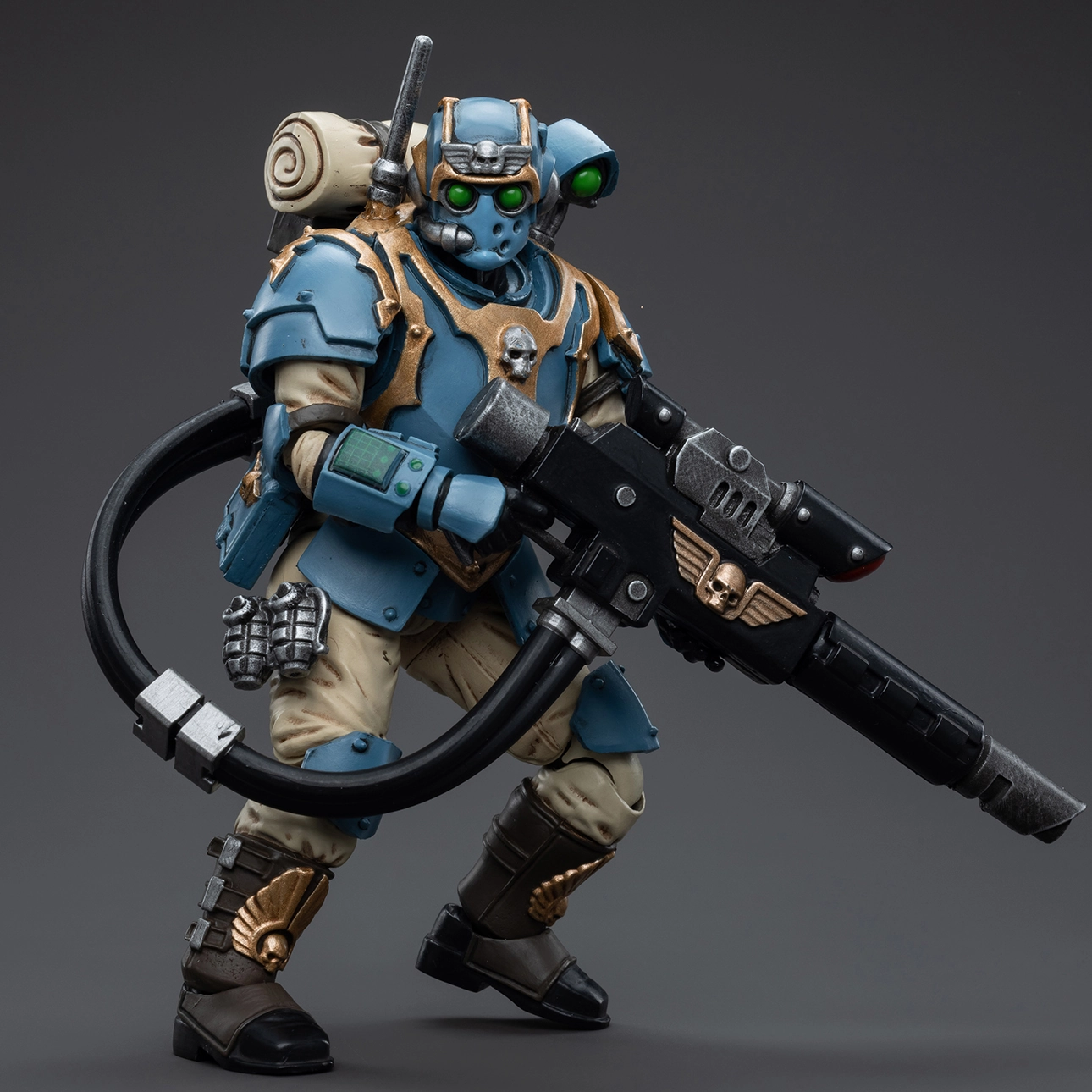 Display Base PVC Merchandise [Backorder] WARHAMMER 40K Astra Militarum Tempestus Scions Squad 55th Kappic Eagles Tempestus Scion 1