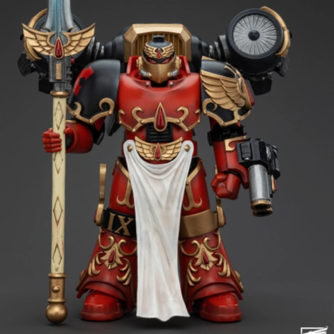 [Backorder] WARHAMMER Blood Angels Dawnbreaker Cohort Dawnbreaker Champion Miniature Object Dragon Figure