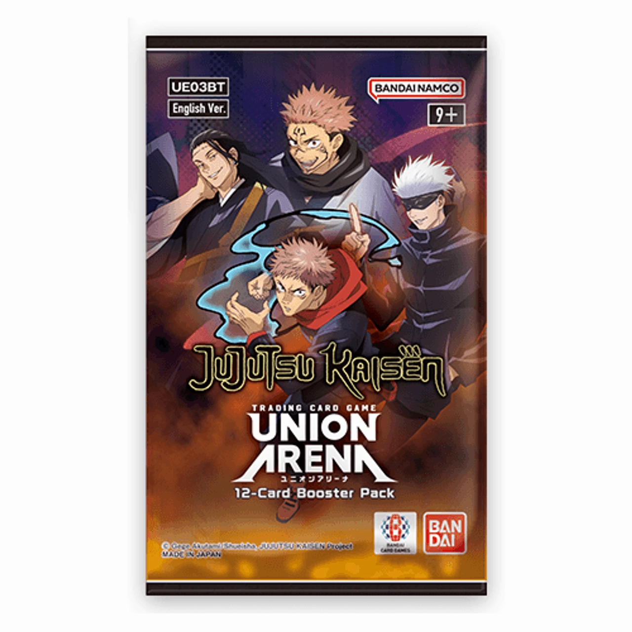 "Union Arena" Jujutsu Kaisen - Booster Pack (UE03BT) Protective Case Hobbyist Collection