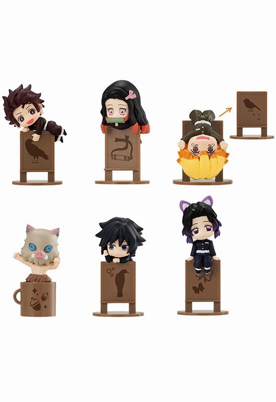 OCHATOMO Series MEGAHOUSE Demon Slayer (Set of 6 Characters) Plastic Model Event specific