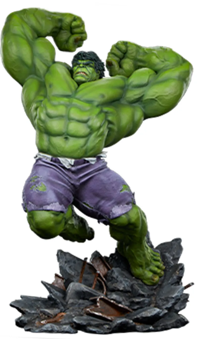 Cartoonish Design Sideshow Collectibles Marvel Hulk Classic Premium Format Figure 1/4 Statue