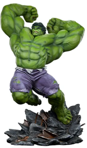 Sideshow Collectibles Marvel Hulk Classic Premium Format Figure 1/4 Statue Chibi Object Miniature Decor