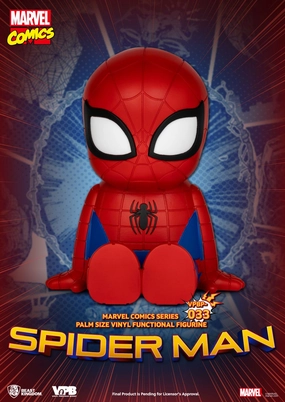 Safe For Children Collectors Toy Beast Kingdom Spider-Man Piggy Bank - Marvel Comics - Palm Sized Vinyl Collectible