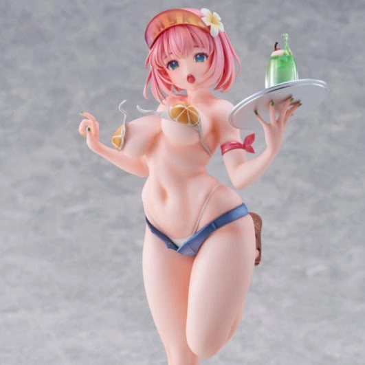 Train Model Limited Edition Summer Waiter Illustration by Kink 1/7 Scale Figure