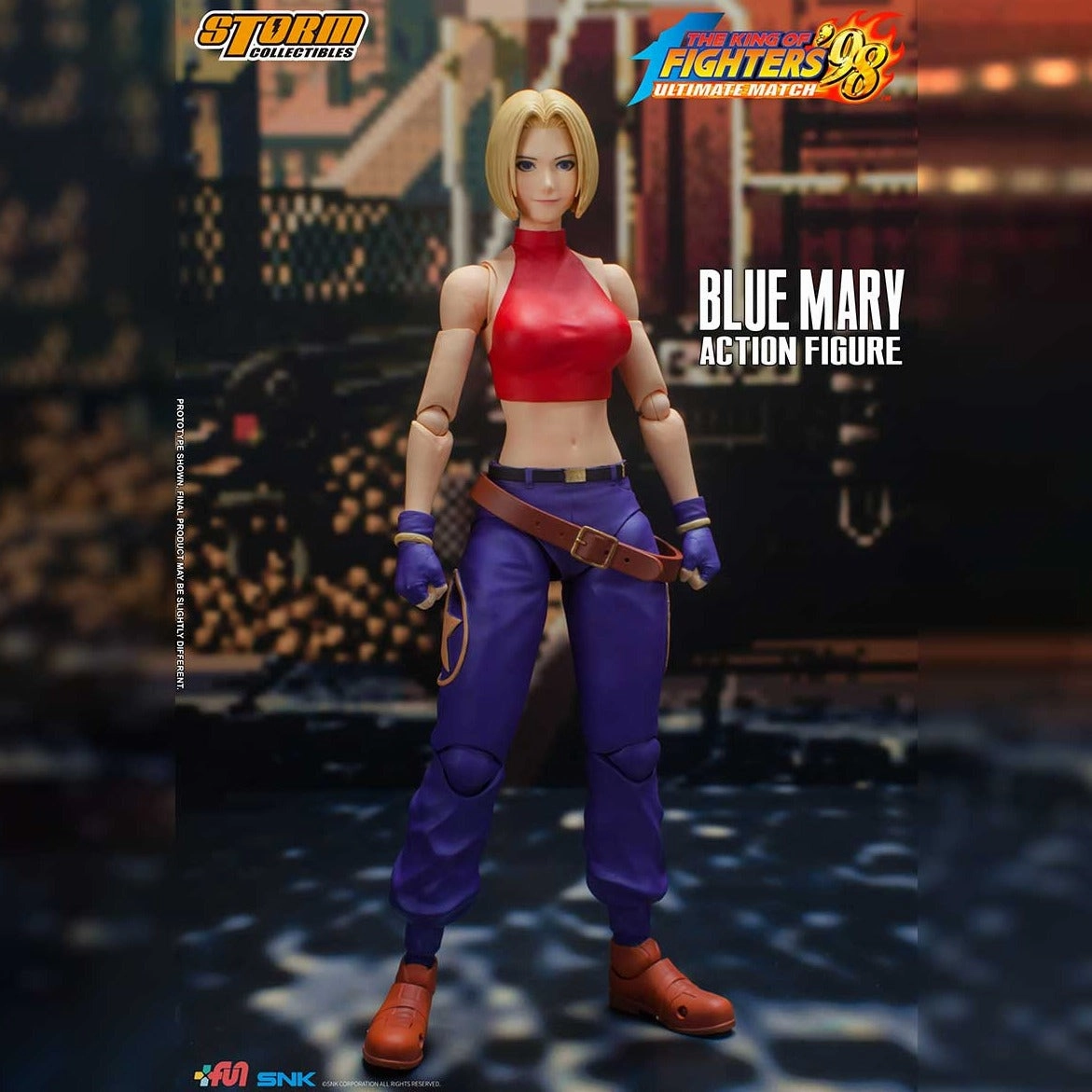 investment piece Blue Mary "King of Fighters '98" Action Figure