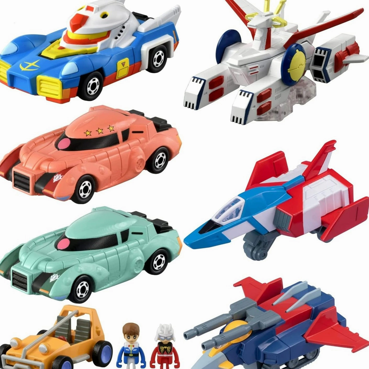Dream Tomica Mobile Suit Gundam Vehicles (Set of 7) Amphibian Statue