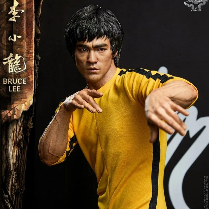 Dynamic Pose Art Deco Bruce Lee Tribute Statue - 50th Anniversary Superb Scale 1/4 Statue