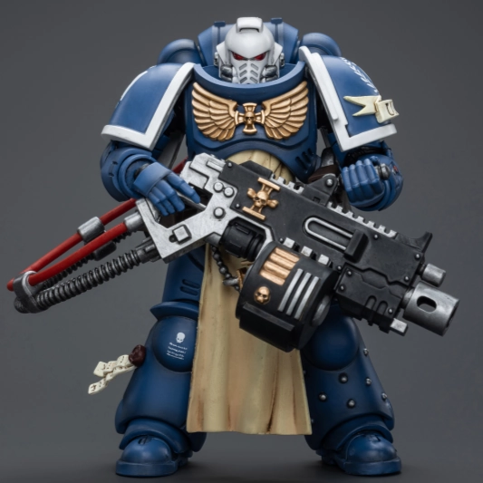 WARHAMMER 40K Ultramarines Sternguard Veteran with Heavy Bolter Fairy tale Future Antique