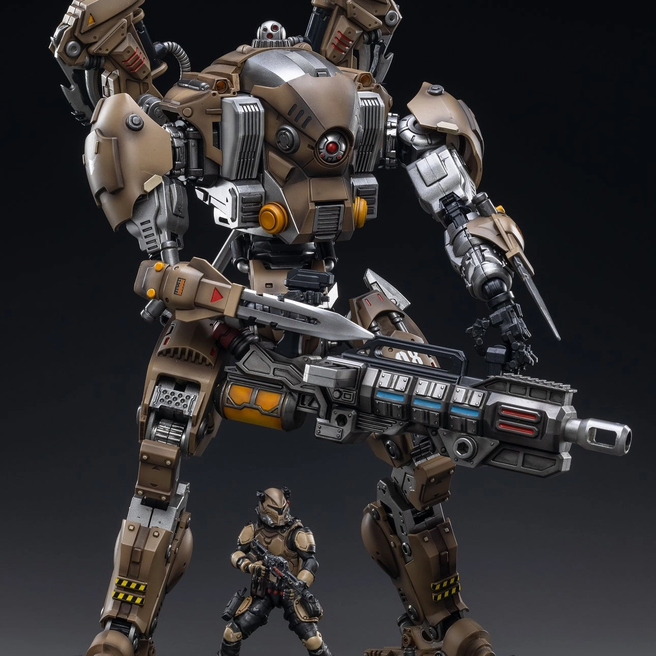 JOY TOY Steel Knights Xingtian Mecha 1/18 Figure Desktop Toy Studio Ghibli