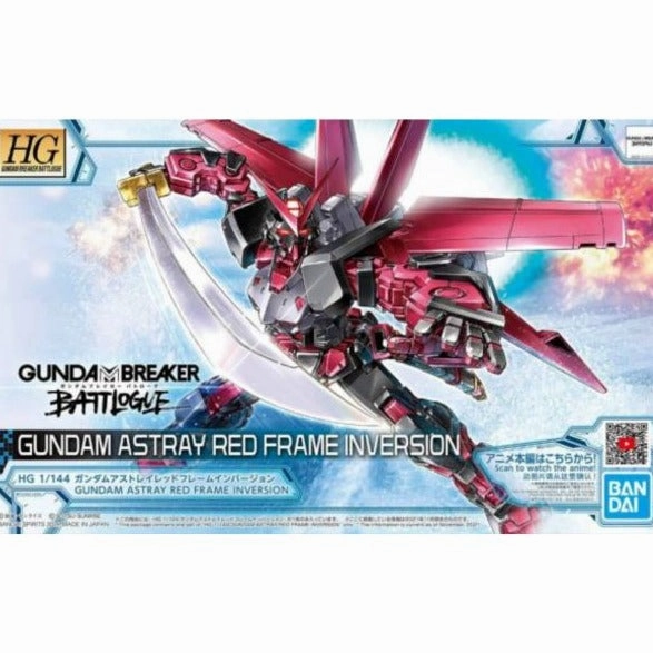 Superhero Display Bandai Hobby HG Battlogue 1/144 #10 Gundam Astray Red Frame Inversion "Gundam Breaker Battlogue" (5062031)
