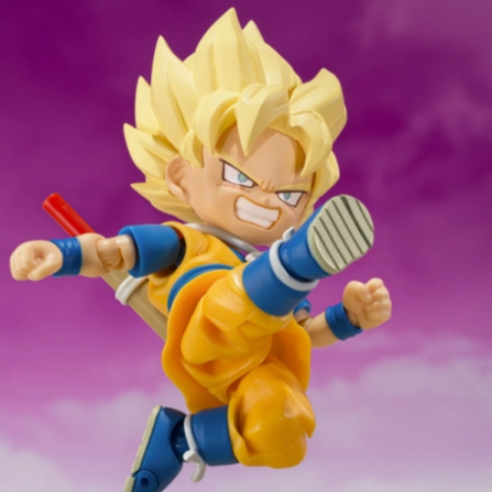 Science Model Miniature Sculpture SUPER SAIYAN SON GOKU (MINI) "DRAGON BALL DAIMA" S.H.Figuarts