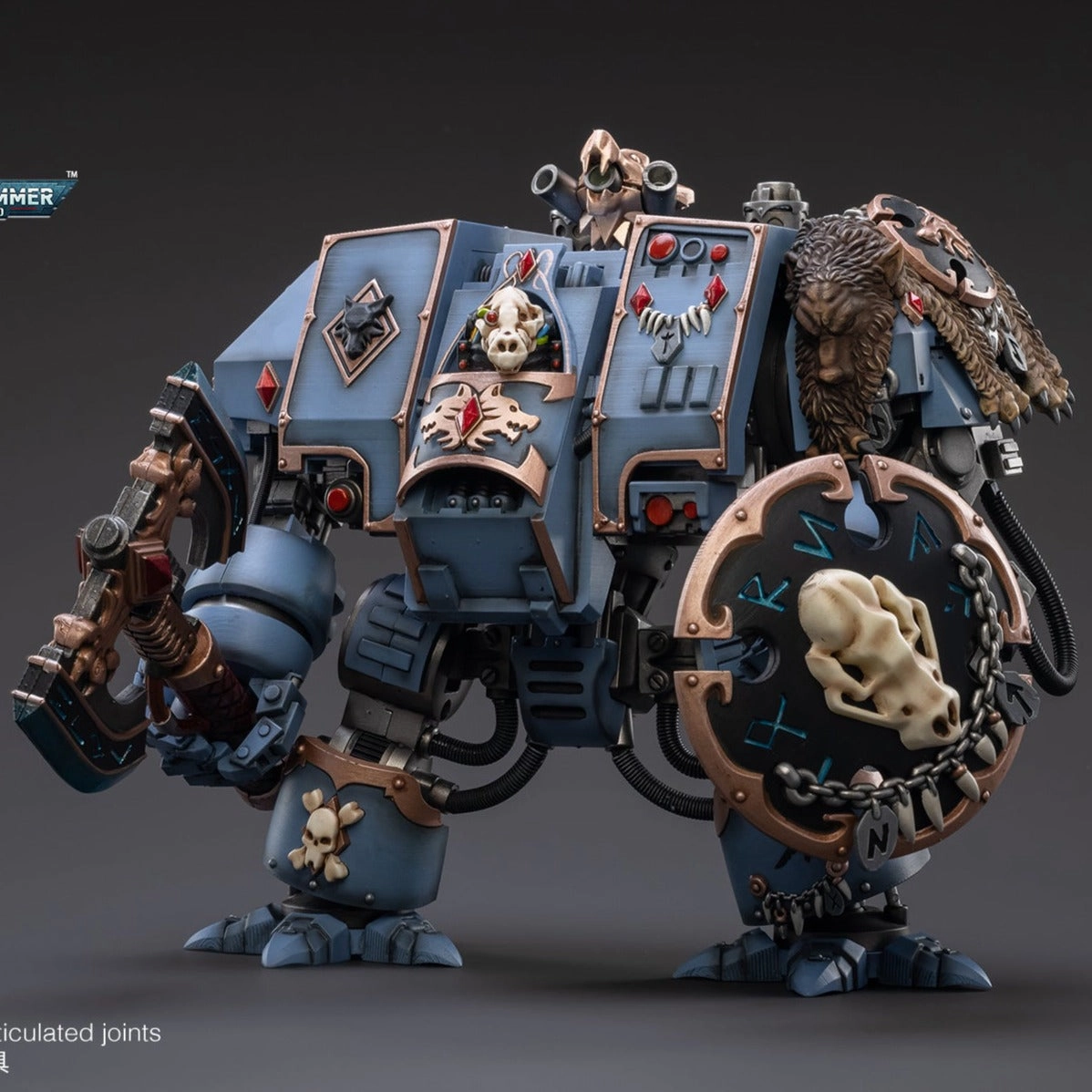 Fish Replica WARHAMMER 40K Space Wolves Venerable Dreadnought Hvor