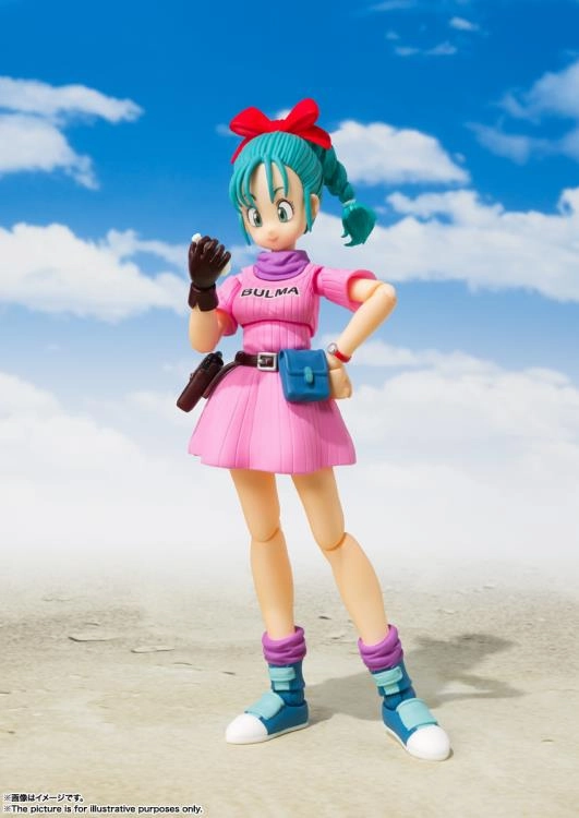 Bandai Tamashii Nations S.H.Figuarts Dragon Ball Bulma (Adventure Begins) Action Sculpture