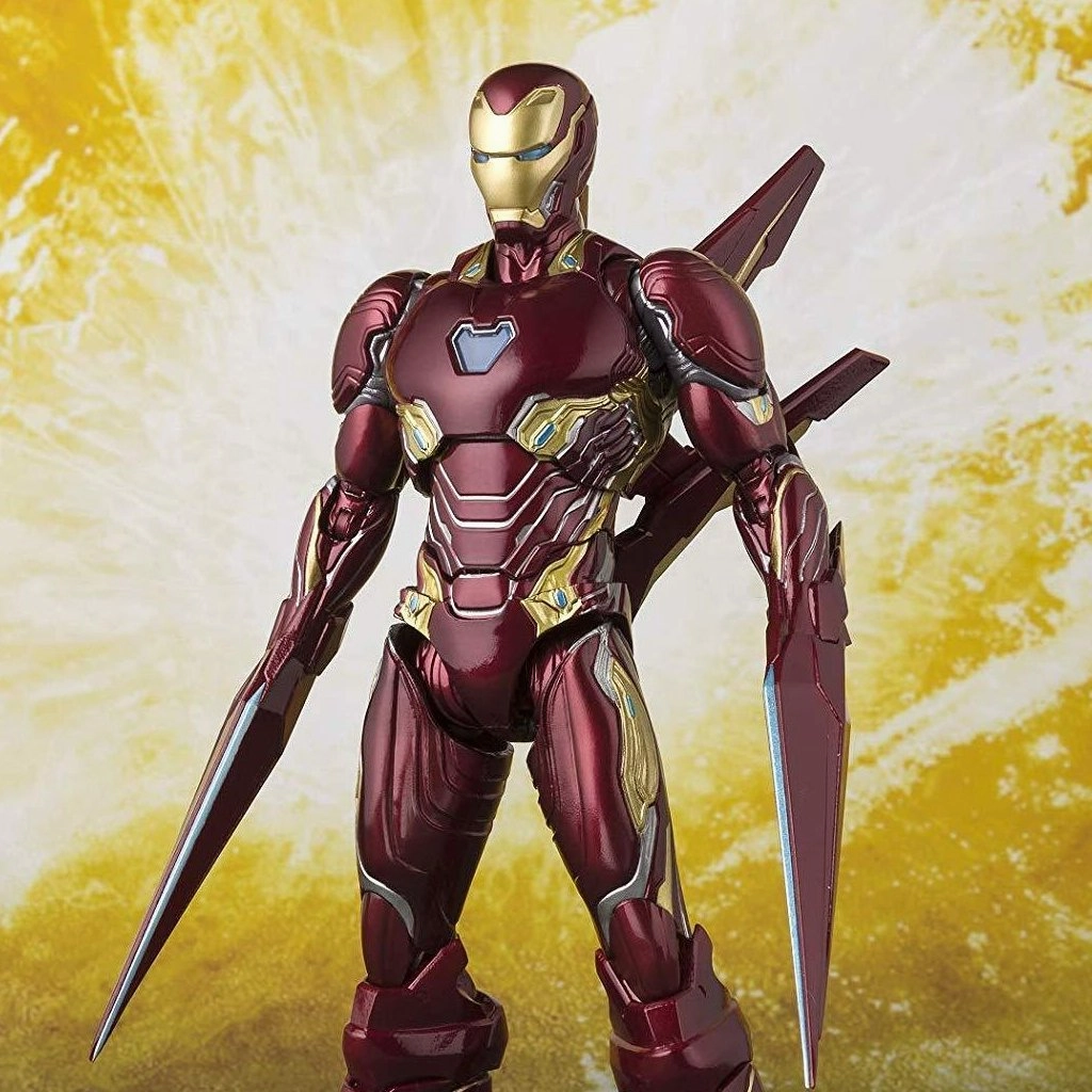 Casual Fan Bandai Tamashii Nations S.H.Figuarts Avengers 3 Infinity War Movie Iron Man MK-50 Nano-Weapon Set