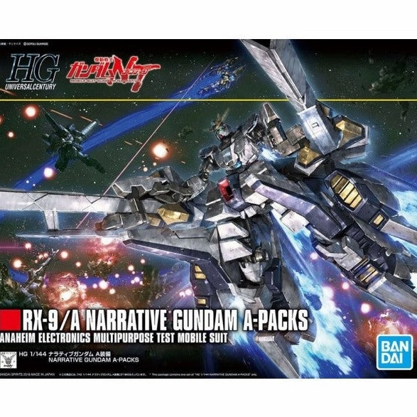 Action Article Bandai Hobby HGUC 1/144 #218 Narrative Gundam A-Packs 'Gundam NT' (5055365)