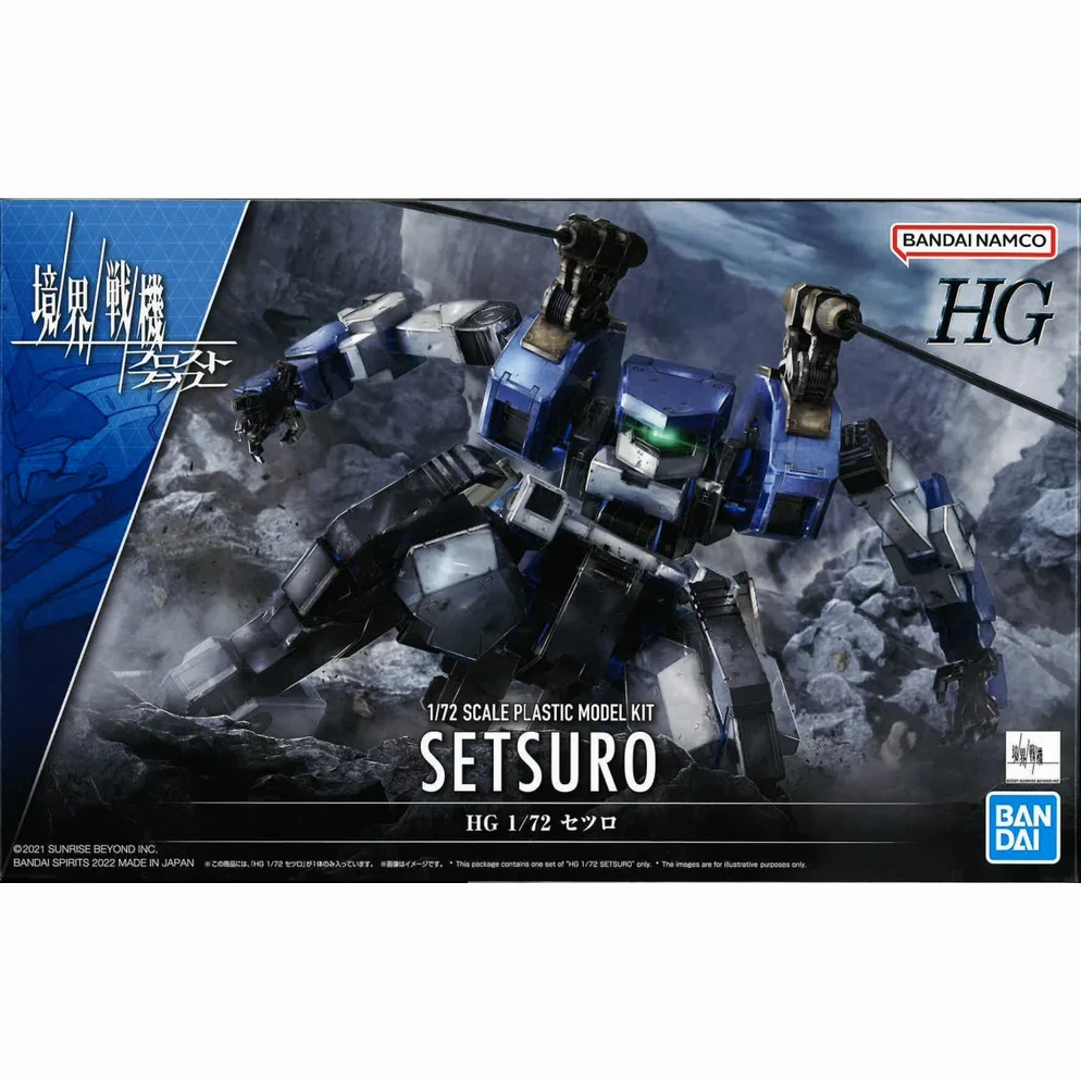 Metallic Finish [Backorder] Bandai Hobby HG 1/72 SETSURO