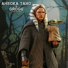 Customizable Toy Popular Character The Mandalorian DX21 Ahsoka Tano and Grogu 1/6th Scale Collectible Figure Set