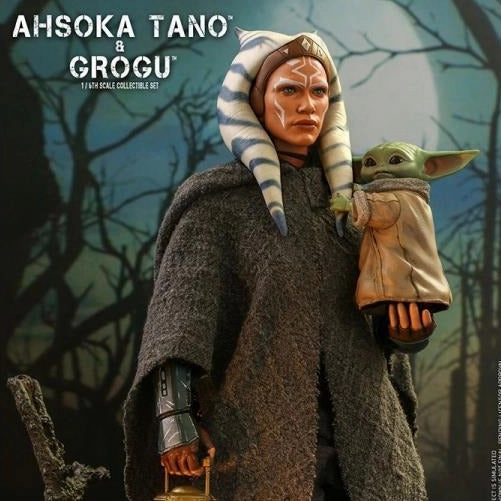 Customizable Toy Popular Character The Mandalorian DX21 Ahsoka Tano and Grogu 1/6th Scale Collectible Figure Set