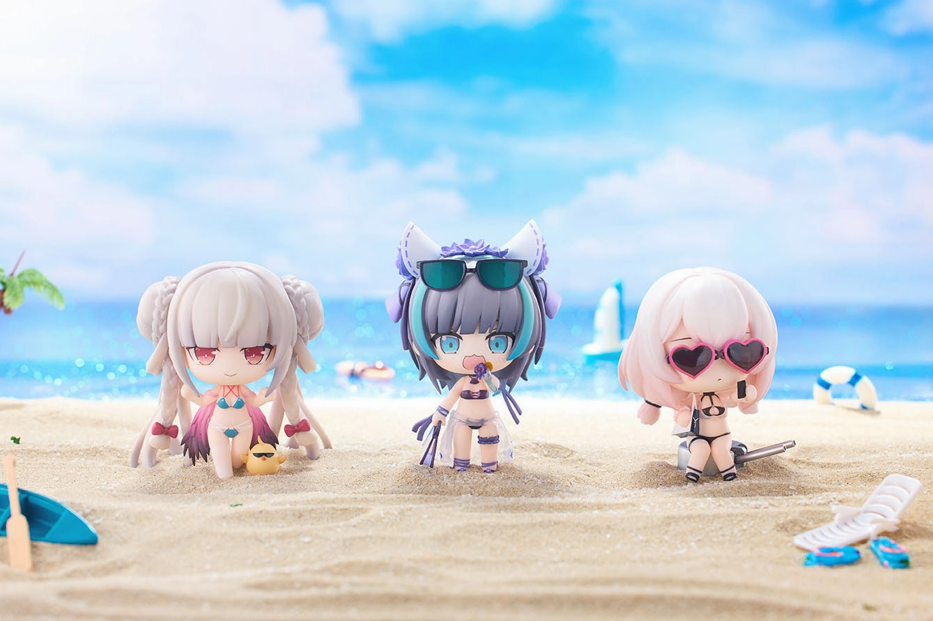 Historical Figure Azur Lane Summer Swimsuit Q Version Figure Vol.2 (set of 3)