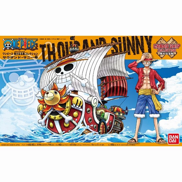 Bandai Hobby Grand Ship Collection #01 - Thousand Sunny 'One Piece' (5057426) Standing Model