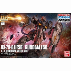 Gaming Piece Bandai Hobby HG 1/144 #021 RX-78-01 Gundam FSD 'Gundam The Origin' (5059154)