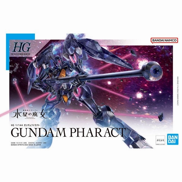 Complete Collection Valuable Collectible Bandai Hobby HG 1/144 #07 Pharact 'The Witch from Mercury' (5063354)