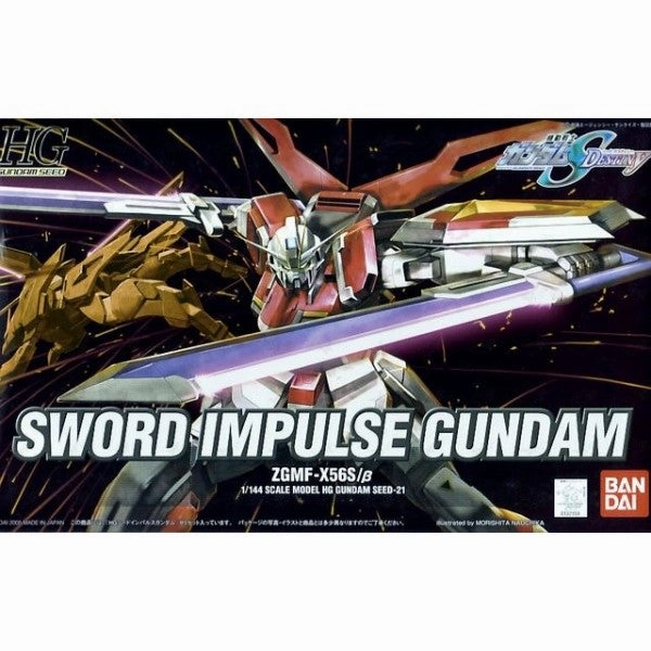 Gaming Product BANDAI Hobby HG 1/144 #21 Sword Impulse Gundam 'Gundam SEED'