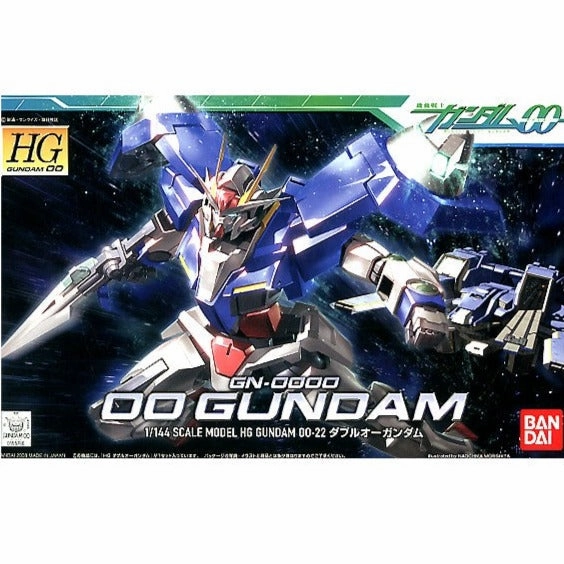 Bandai Hobby HG 1/144 #22 00 Gundam "Gundam 00" (5059234) PVC Creation Series Set