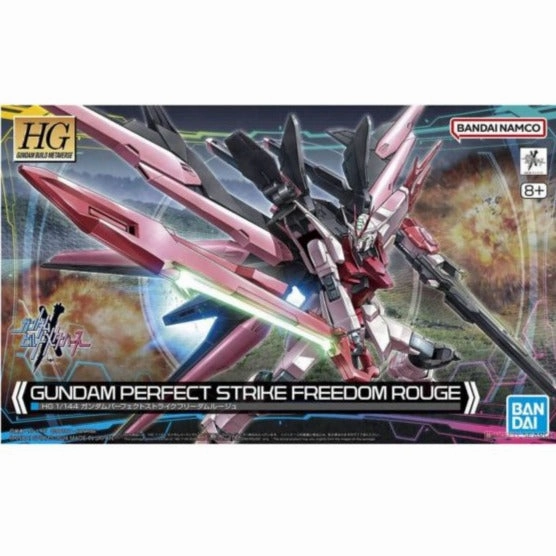 BANDAI Hobby HG 1/144 Gundam Perfect Strike Freedom Rouge Collectible Figure