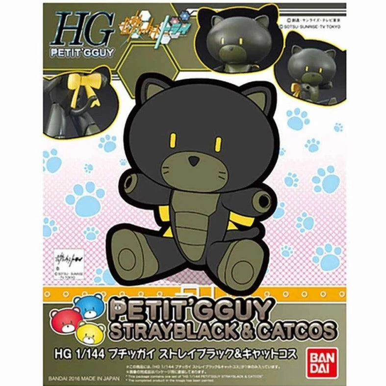Bandai Hobby HG 1/144 Petit'Gguy #010 Strayblack & Catcos (5059151) Designer Model