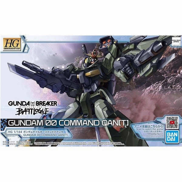 Designer Item Digital Art Bandai Hobby HG Battlogue 1/144 #05 Gundam 00 Command Qan[T] "Gundam Breaker Battlogue" (5062028)