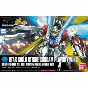 Bandai Hobby HGBC 1/144 Star Build Strike Gundam Plavsky Wing Collectors Replica Minimalist Home