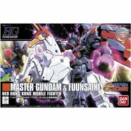 Mindfulness practice Bandai Hobby HGFC 1/144 #128 Master Gundam & Fuun Saiki (5057747)