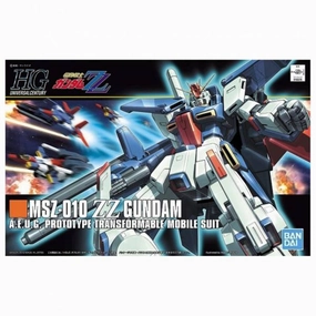 Mythology Art Bandai Hobby HGUC 1/144 #111 MSZ-010 ZZ Gundam (5057954)