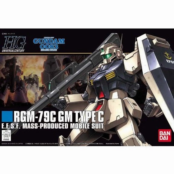 Bandai Hobby HGUC 1/144 #113 RGM-79C GM Type C "Gundam 0083" (5059163) Study room