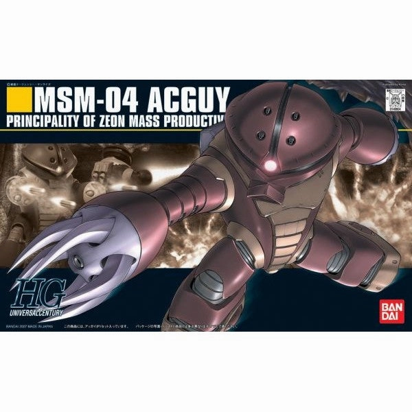 Bandai Hobby HGUC 1/144 #78 MSN-04 Acguy 'Mobile Suit Gundam' (5059569) Paleontology Model