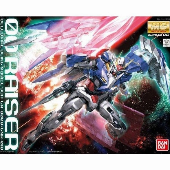 Auction Item Literary Figure Bandai Hobby MG 1/100 00 Celestial Being Mobile Suit GN-0000+GNR-010 Raiser "Gundam 00" (5063082)