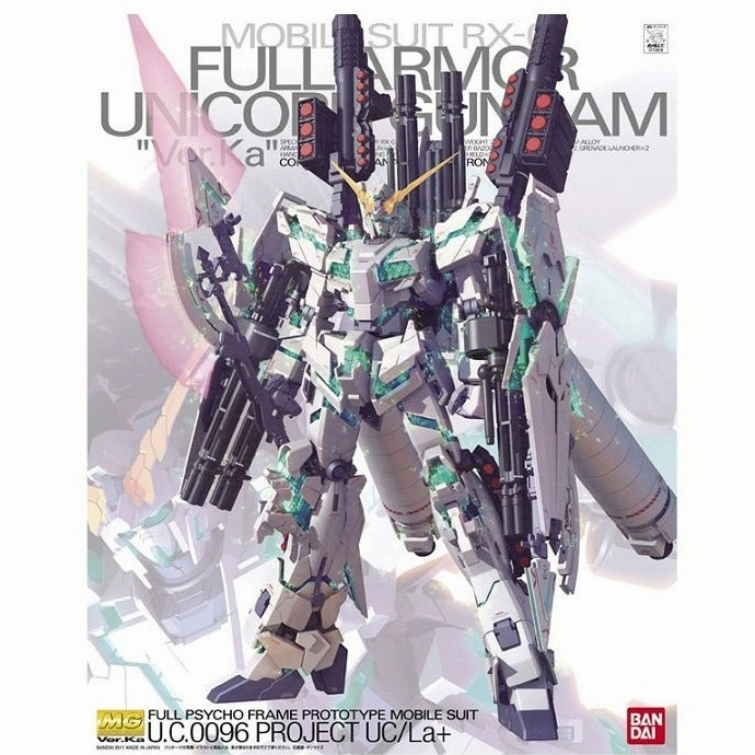 Industrial Decor Bandai Hobby MG 1/100 RX-0 Full Armor Unicorn Gundam Ver.Ka (5061589)