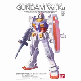 Bandai Hobby MG 1/100 RX-78-2 Gundam Ver. Ka (5063537) Geological Sample Superhero Model